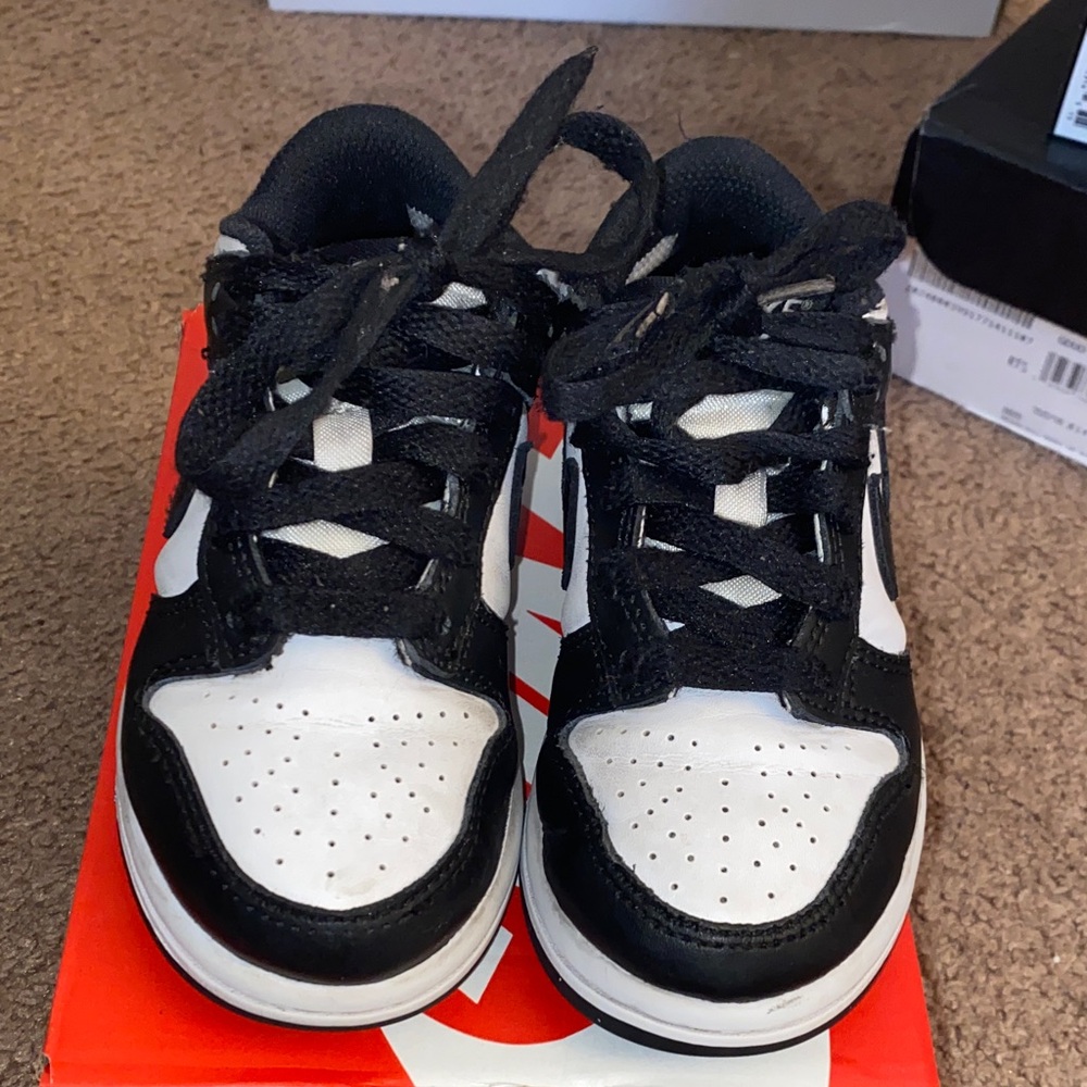 Nike Dunks Sneakers in Black and White